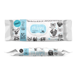 Perfect Care Pet Wipes Borotalco Yγρά Μαντηλάκια Καθαρισμού Με Άρωμα Ταλκ 50τμχ