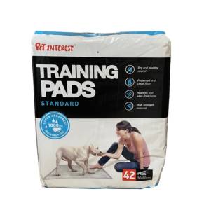 PET INTEREST Πάνες Εκπαίδευσης Training Pads 60x60cm 42 Pads