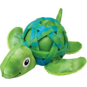 Kong Turtle Sea Shells Παιχνίδι Σκύλου Λούτρινο Medium/Large Πράσινο