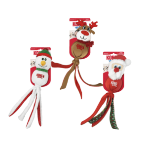 Kong Xmas Holiday Wubba Large 40x10cm Χριστουγεννιάτικο Παιχνίδι Σκύλου - Image 2