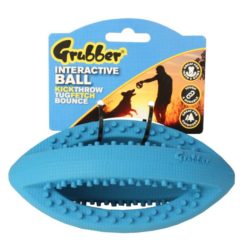 HAPPY PET Παιχνίδι Interactive Rugby Ball Grubber Small - Image 2