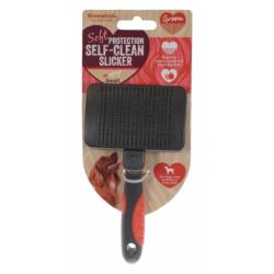 ROSEWOOD Αυτοκαθαριζόμενη Βούρτσα Soft Protection Self Clean Slicker