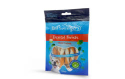 TAIL SWINGERS Dental Twists Peach
