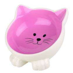 HAPPY PET Orb Cat Bowl - Pink Κεραμικό Μπόλ 16.5cm(6.5")-160ml
