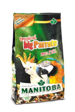 MANITOBA Tropical Big Parrots Premium Τροφή Για Μεγάλους Παπαγάλους 2kg