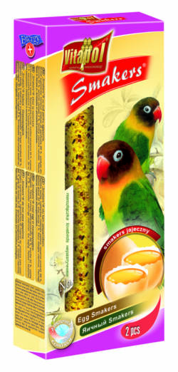 VITAPOL Smakers Για Lovebirds Με Αυγό 80gr