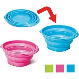 GEORPLAST Πτυσσόμενο Μπόλ Squeeze - Collapsible Travel Bowl