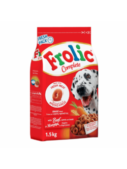 FROLIC Complete Μοσχάρι, Καρότο & Δημητριακά 1.5kg