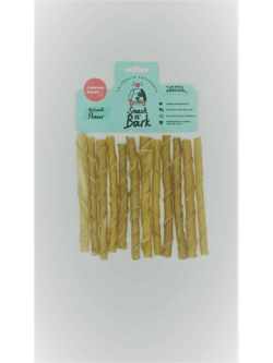 SNACK N' BARK Twisted Stick Φυσικο 12.5cm 5-7gr 20 Τμχ