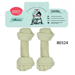 SNACK N' BARK Κόκκαλο Κόμπος Ασβεστίου 20cm 80gr 2 Τμχ