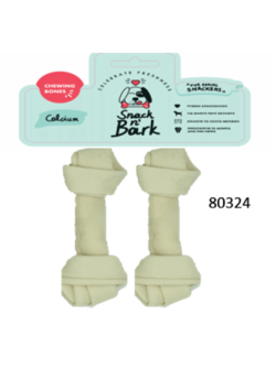 SNACK N' BARK Κόκκαλο Κόμπος Ασβεστίου 20cm 80gr 2 Τμχ