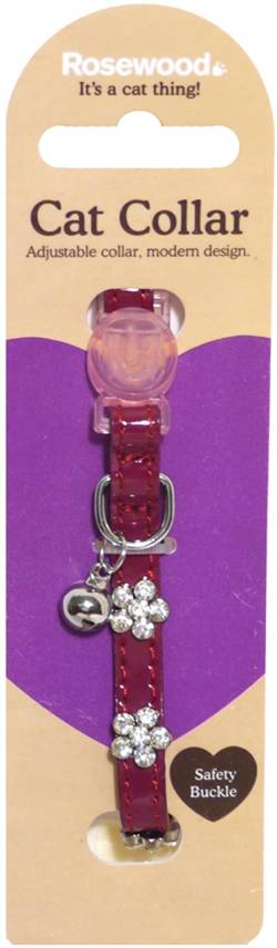 ROSEWOOD Περιλαίμιο Γάτας Cat Collar Damson - Image 2