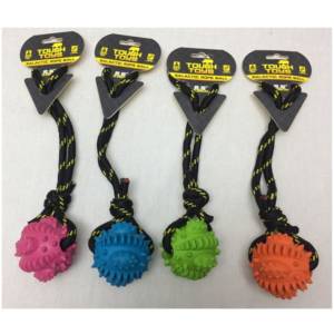 HAPPY PET Galactic Rope Ball