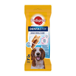 PEDIGREE Dentastix Medium Dog (10-25kg) 5τμχ 128gr 1+1 ΔΩΡΟ
