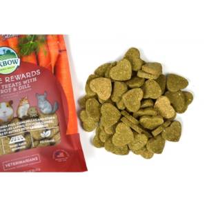 OXBOW Λιχουδιές Τρωκτικών Simple Rewards Baked Με Καρότο Και Άνιθο Carrot & Dill 85gr - Image 2