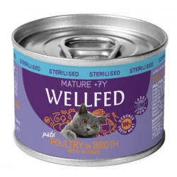 WELLFED Mature 7+ Poultry With Mussel 200gr