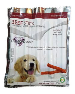 PET CAMELOT Stick Απο 100% Φυσικό Κρέας Βοδινού 50gr 5τμχ