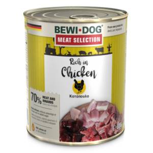BEWI DOG Meat Selection με Γεύση Κοτόπουλο - 800gr