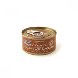FISH4CATS Κονσέρβα Γάτας Finest Σαρδέλα και Σκουμπρί 70gr