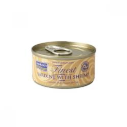 FISH4CATS Κονσέρβα Γάτας Finest Σαρδέλα με Γαρίδα 70gr