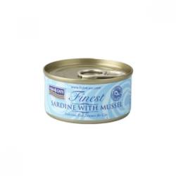 FISH4CATS Κονσέρβα Γάτας Finest Σαρδέλα με Μύδια 70gr