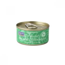 FISH4CATS Κονσέρβα Γάτας Finest Σκουμπρί με Καλαμάρι 70gr