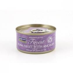 FISH4CATS Κονσέρβα Γάτας Finest Φιλέτο Τόνου με Γαύρο 70gr