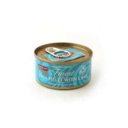 FISH4CATS Κονσέρβα Γάτας Finest Φιλέτο Τόνου με Καβούρι 70gr