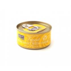 FISH4CATS Κονσέρβα Γάτας Finest Φιλέτο Τόνου με Τυρί 70gr