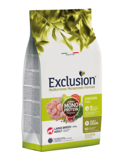 EXCLUSION Noble Grain Adult Chicken Large Breed 12kg