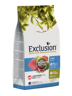 EXCLUSION Noble Grain Adult Tuna Large Breed 12kg