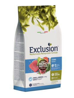 EXCLUSION Noble Grain Adult Tuna Small Breed 2kg