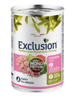 EXCLUSION Noble Grain Puppy Chicken All Breeds 400gr
