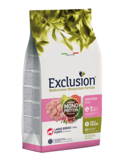 EXCLUSION Noble Grain Puppy Chicken Large Breed 12kg