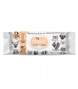 Perfect Care Pet Wipes Almond Milk Υγρά Μαντηλάκια Καθαρισμού Με Άρωμα Γάλα Αμυγδάλου