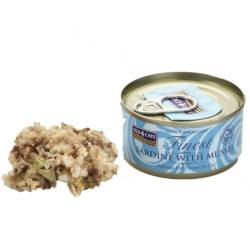FISH4CATS Κονσέρβα Γάτας Finest Σαρδέλα με Μύδια 70gr - Image 2