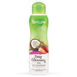 TROPICLEAN Deep Cleansing Berry & Coconut Pet Shampoo 355ml