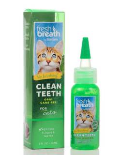 TROPICLEAN Fresh Breath Clean Teeth Oral Care Gel (Cat)