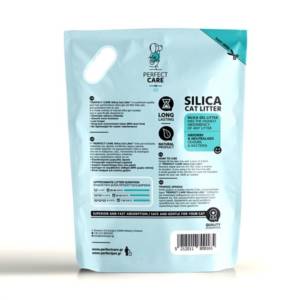 PERFECT CARE Cat Silica Litter Natural Αμμος Με Φυσικούς Κρυστάλλους Σιλικόνης - Image 2