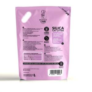 PERFECT CARE Cat Silica Litter Fresh Lavender Aroma Αμμος Με Φυσικούς Κρυστάλλους Σιλικόνης Με Άρωμα Λεβάντας 5.8lt - Image 2
