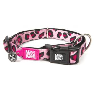 MAX & MOLLY Leopard Pink Περιλαίμιο Σκύλου