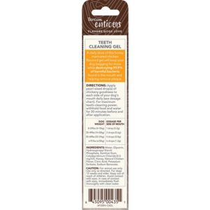 TROPICLEAN Enticers Τζελ & Οδοντόβουρτσα Οδοντικού Καθαρισμού Honey Marinated Chicken 59ml - Image 2
