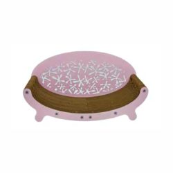 Rotipet Ονυχοδρόμιο Καναπεδάκι Sally Ροζ για Γάτες 63x40x21cm - Image 2