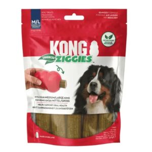 Kong Ziggies Enhanced Adult M/L Λιχουδιές Απασχόλησης 227g