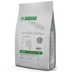 Nature's Protection Superior Care Grain Free Small Adult για Λευκό Τρίχωμα με Πρωτεΐνη Εντόμων 1.5kg