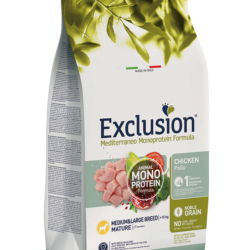 EXCLUSION Noble Grain Mature Chicken Medium & Large Breed 12kg
