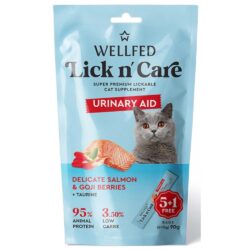 Wellfed Lick N' Care Urinary Aid (6x15gr) 90gr