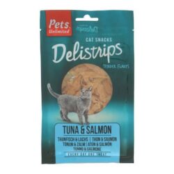 Pets Unlimited Delistrips Tuna & Salmon 40gr