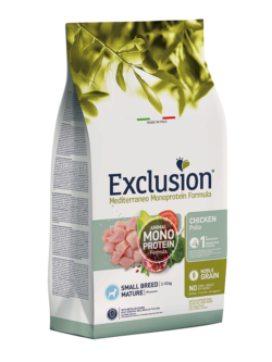 EXCLUSION Noble Grain Mature Chicken Small Breed 2kg