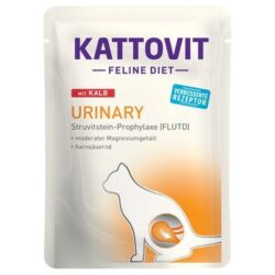 Kattovit Feline Diet Urinary  Μοσχάρι Υγρή Τροφή Γάτας σε φακελάκι 85gr